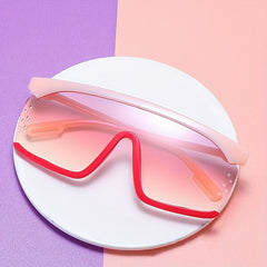 Y2K Gradient Shield Sunglasses UV400
