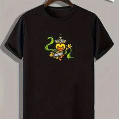 Funny Duck Print Men's Graphic T shirt Casual Comfy Tees For Summer