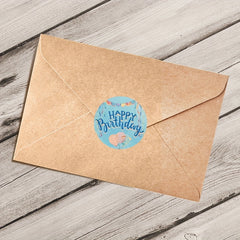 Birthday Party Cartoon Sealing Stickers 500 Sheets