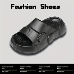 Men's Non Slip Platform Slides Comfortable Cloud Slides