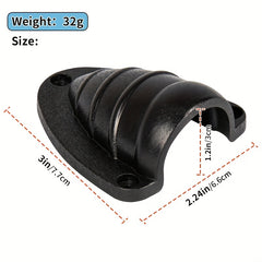 Nylon Marine Wire Cable Air Vent Cover Clamshell Vent 1 8 Thick