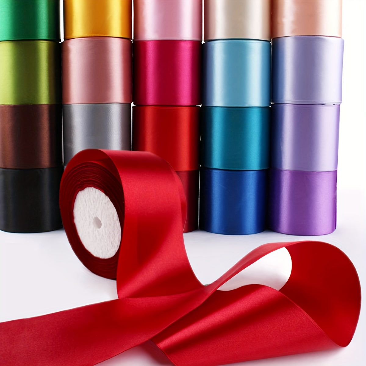 Satin Ribbons for Wedding Party Decor DIY Crafts