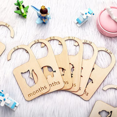 8pcs Animal Theme Baby Closet Dividers for Infant 0-24 Months