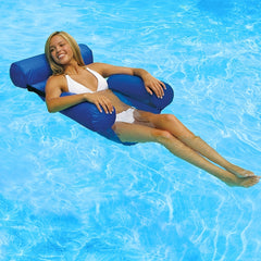 Inflatable Pool Chair Lounge Float for Ultimate Relaxation and Style