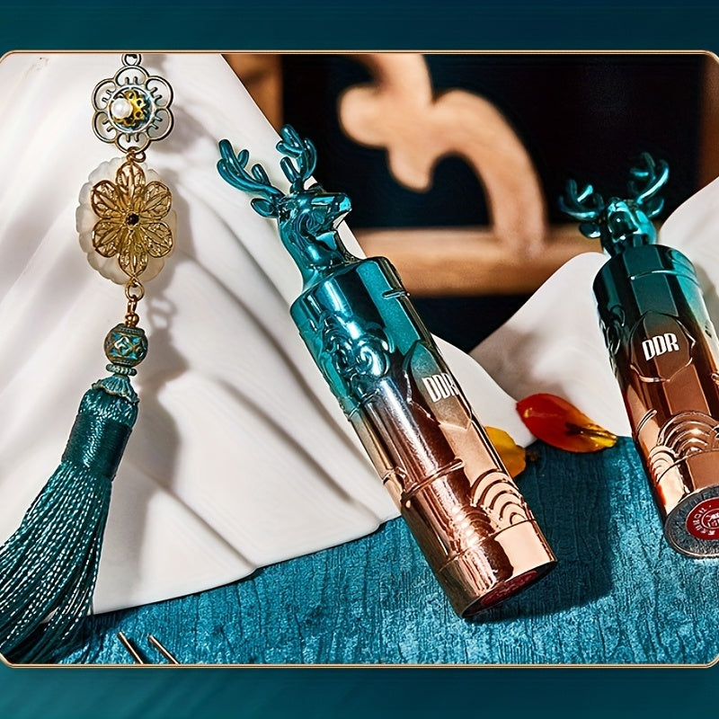 Christmas Mist Lip Gloss Collection Moisturizing Velvet Round Pipe Lipstick