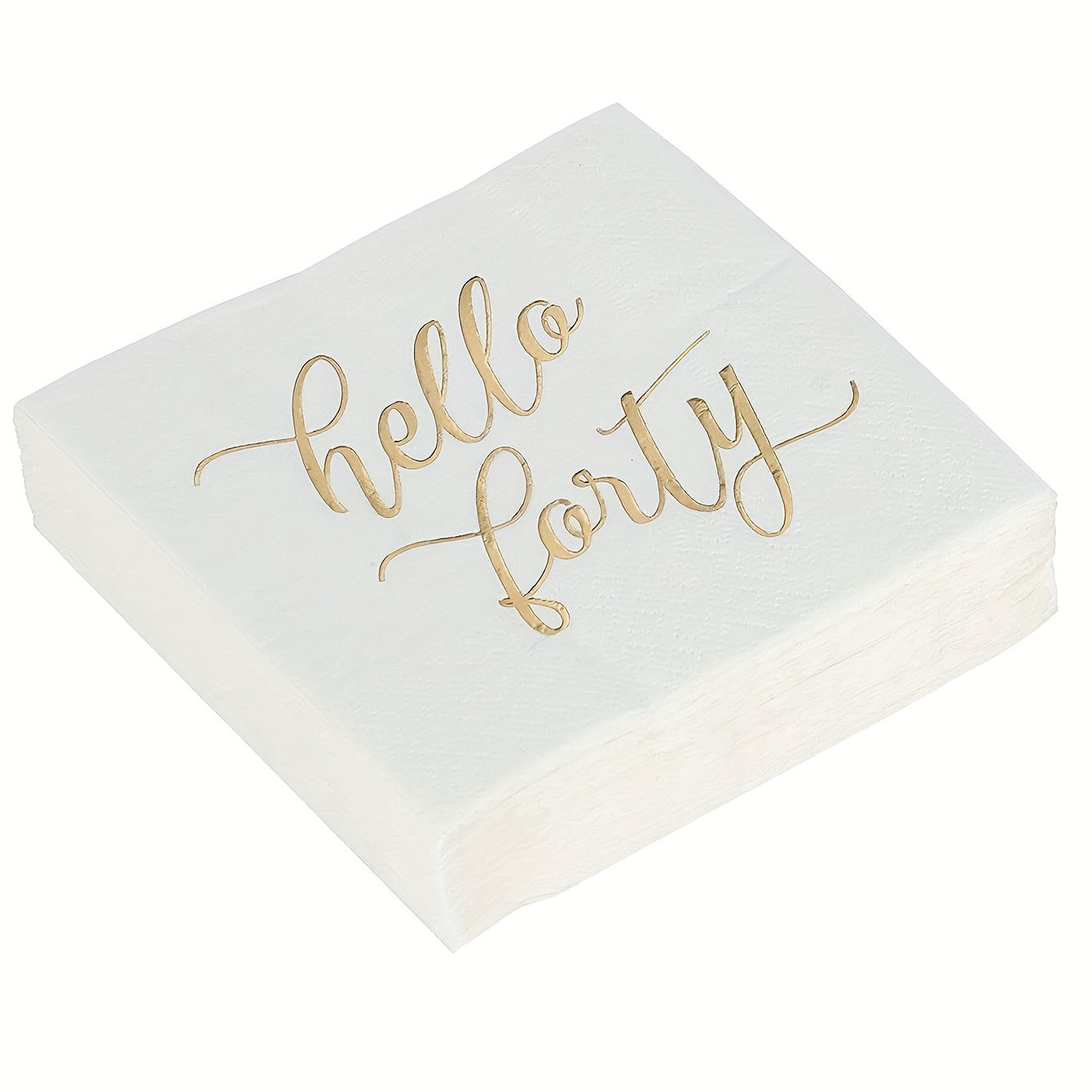 20pcs Disposable Alphabet Napkins for Party Supplies