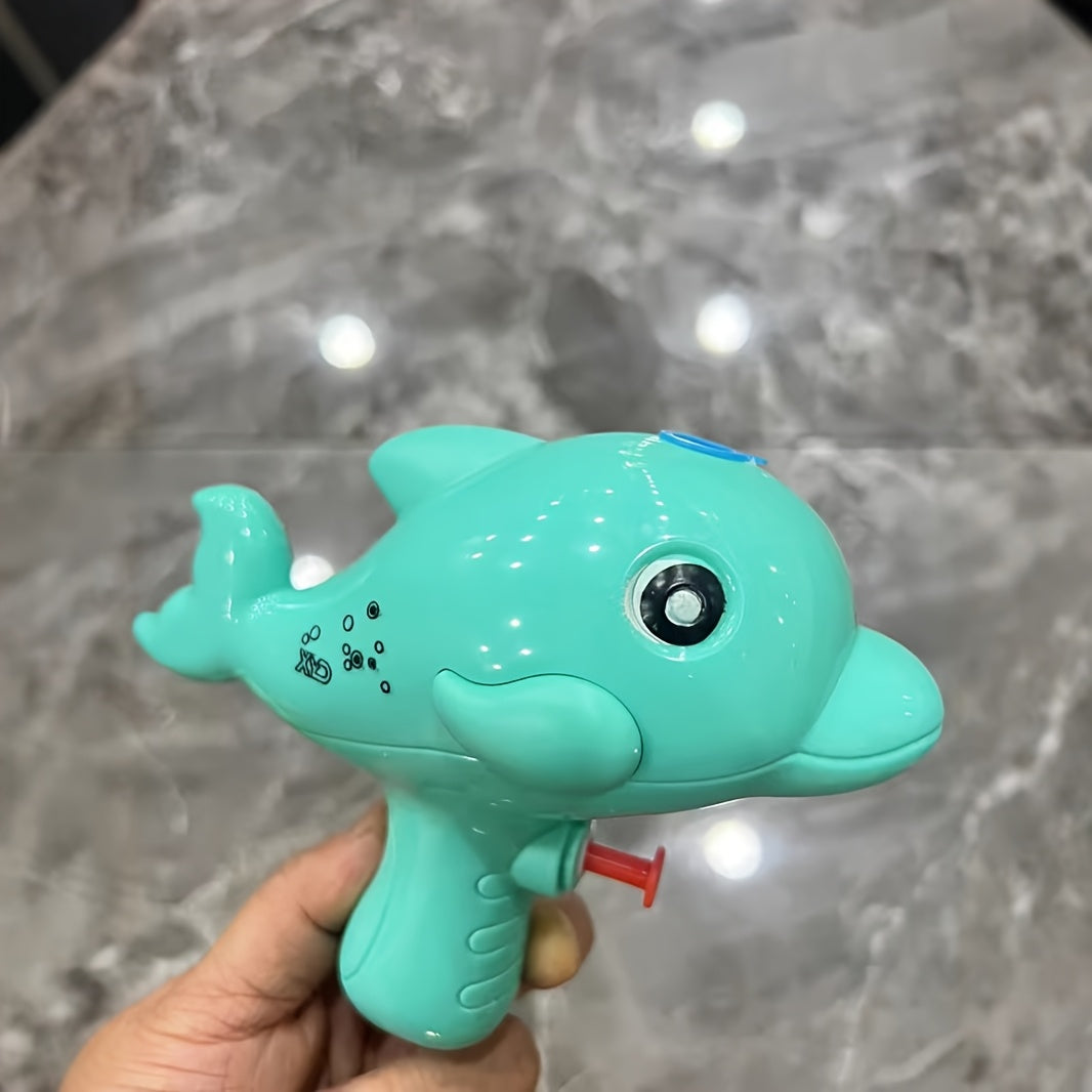 Dolphin Water Gun with Expressive Eyes & Mouth Lightweight Beach & Pool Toy