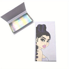 Rectangular Beauty Magnetic False Eyelash Packaging Box 5D Mink Eyelashes