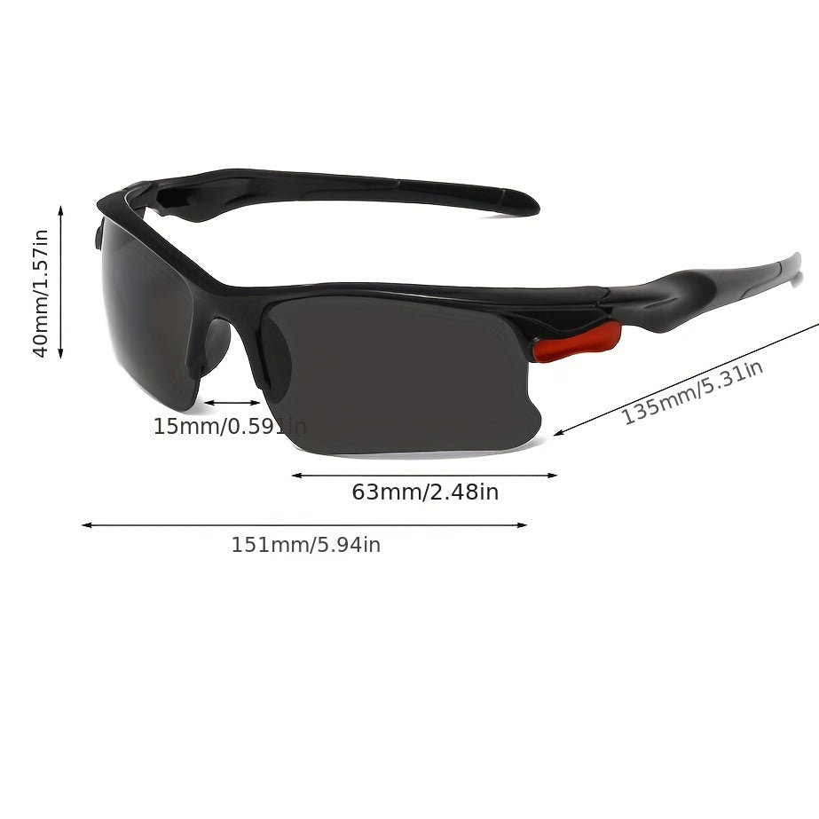 Men's Polarized Sunglasses UV Protection for Cycling Golf Fishing Running