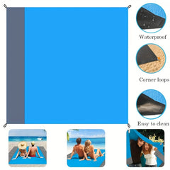 Waterproof Camping Mat Outdoor Blanket for Beach Picnic and Travel