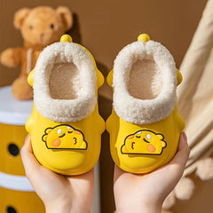 Boys Duck Winter Slipper Soft Soled Anti-slip Thermal
