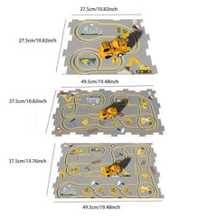 Children's Engineering Rail Cars Puzzle