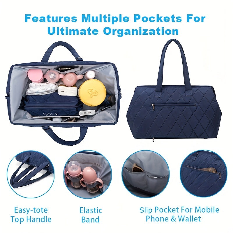 Diaper Bag Mommy Bag 5pcs Set Baby Nappy Waterproof Maternity Bag