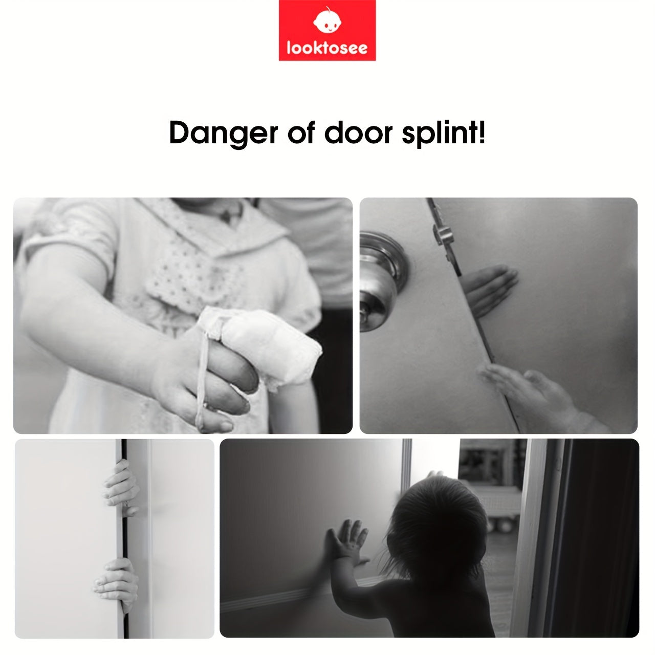 2pcs Baby Door Stopper Anti-pinch Hand Doorstop