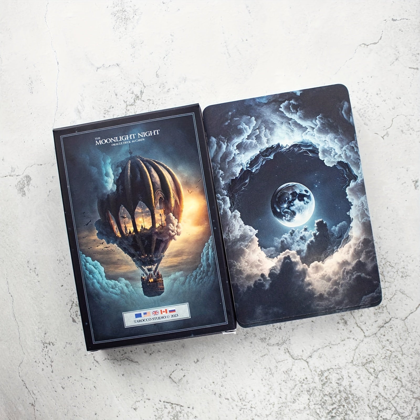 Moonlight Night Oracle Cards 44 Cards Playing Cards