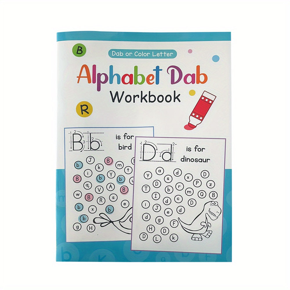 Preschool Educational Coloring Book Alphabet Learning Workbook for Youngsters