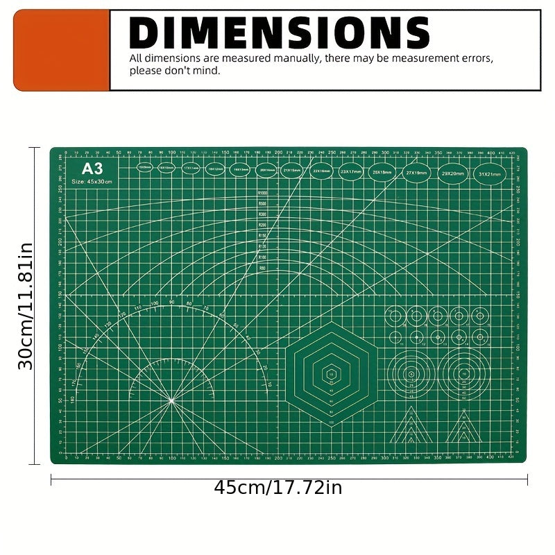 A3 Self Healing Rotary Cutting Mat 5 Ply Craft Cutting Board