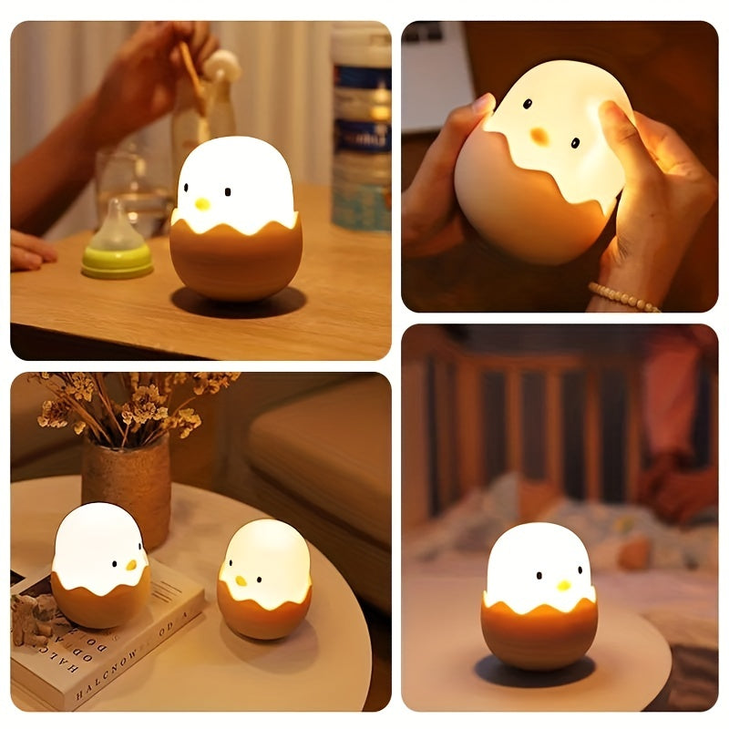 Dimmable Chick Night Light for Kids Bedroom