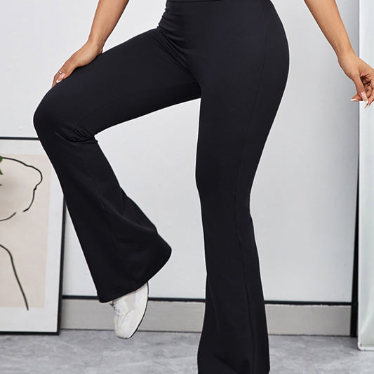 High Waist Flared Yoga Pants Women's Activewear