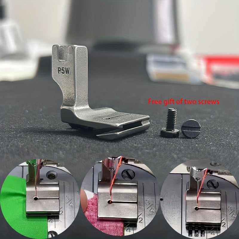 Flat Car Double Layer Wrinkle Presser Foot for Sewing Machine