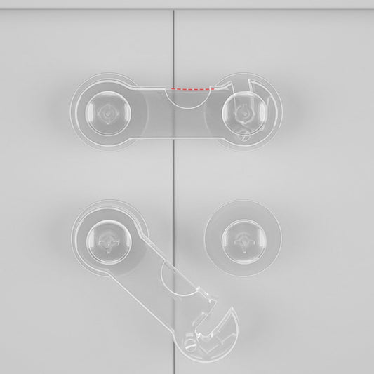 2PCS Child Safety Locks for Cabinet Doors