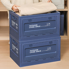 50L Storage Bin Camping Outdoor Box Folding Car Trunk Home Supplies