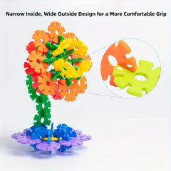 600 Colorful Plastic Building Blocks Set for Holidays