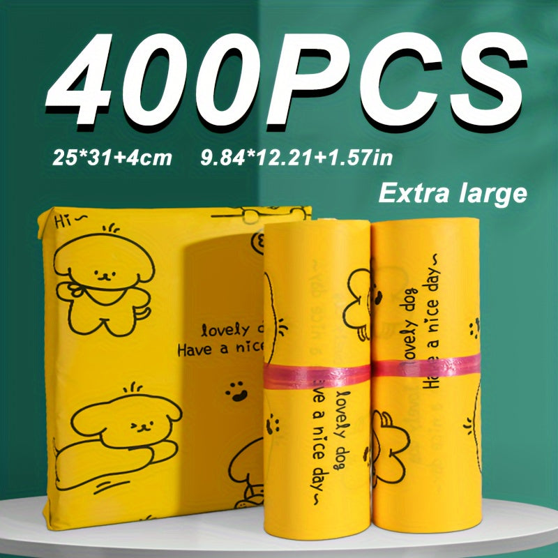 400pcs Waterproof Packaging Bags | Small Size for Mailing | Value Pack