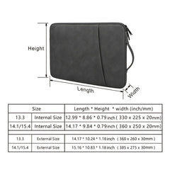 Portable Business Laptop Bag Shockproof Breathable Wear-resistant Laptop Bag