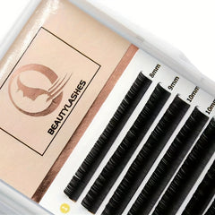 0 20mm Eyelash Extension Individual Lashes Oval Tip False Eyelashes