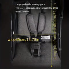 BaobaohaoN2 Foldable Baby Stroller SUV Shock Absorption