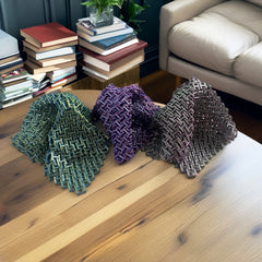 Square Chain Link Pads 3D Printed Stress Relief Gadgets