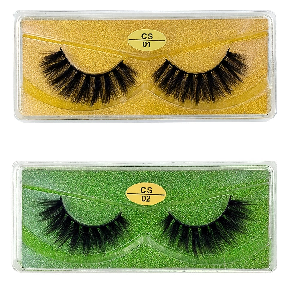 Soft & Thick 3D Mink Lashes Bulk Pack - Natural & Fluffy Look