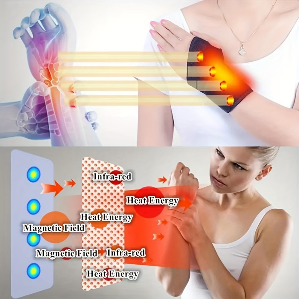1pair Wrist Support Keep Warm Band Sports Wristband