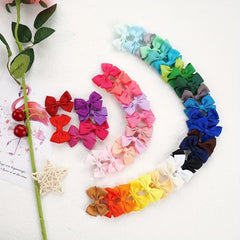 Mini Hair Bow Clips Girls Hair Clips