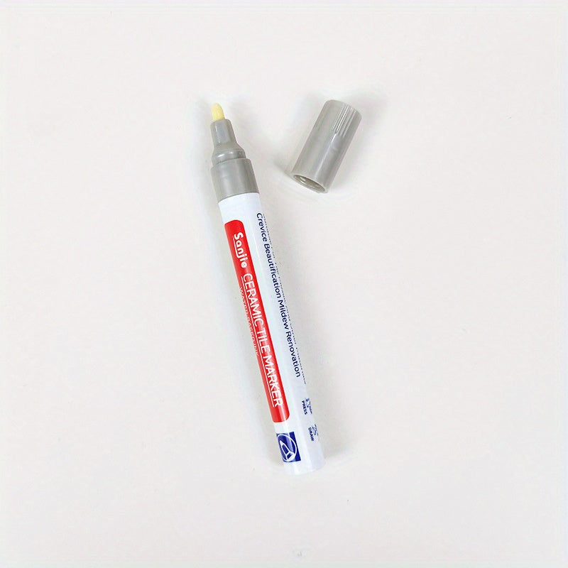 Waterproof Tile Marker Grout Pen Wall Seam Pen for Bathroom Decontamination