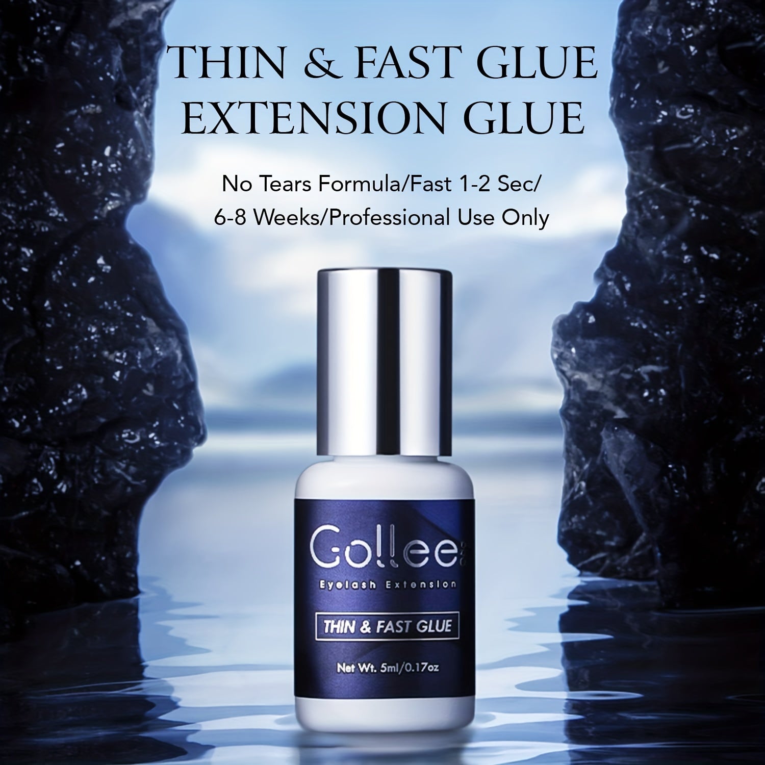 3D Water Mink Fast 0.5 Sec Eyelash Extension Glue