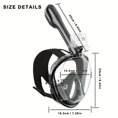 Y3 Full Face Snorkeling & Diving Mask 180 Panoramic View