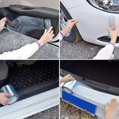 Universal Transparent Anti Collision Door Sill Strips