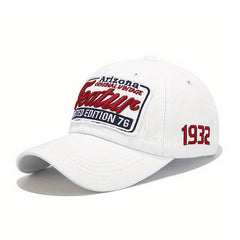 Vintage Letter Embroidery Baseball Cap Cotton Hip Hop Sunscreen Sports Hat