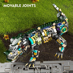 Crocodile Building Block Puzzle Toy for Kids