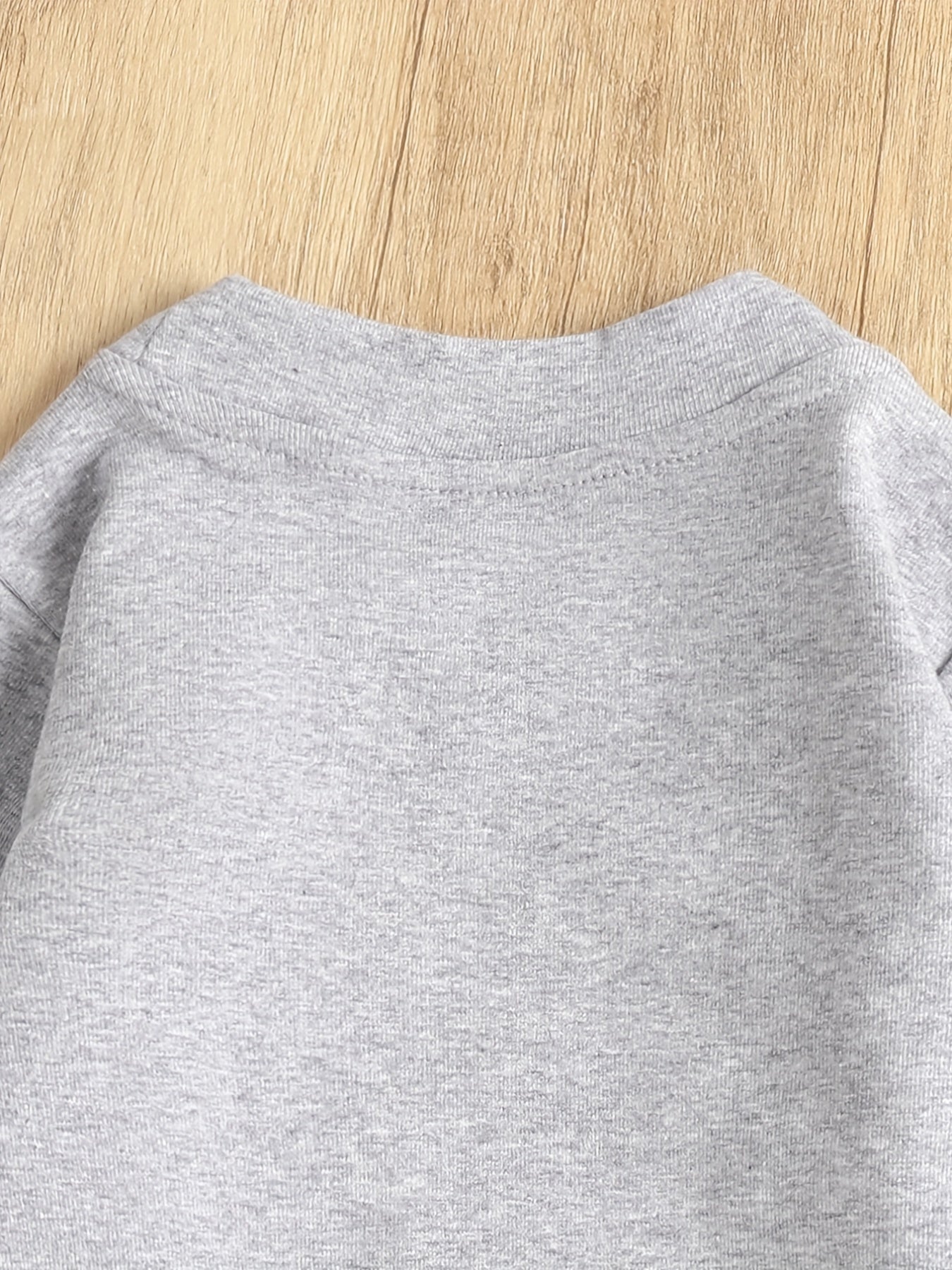 Baby Boys Round Neck Long Sleeve Sweatshirt Kid's Pullover