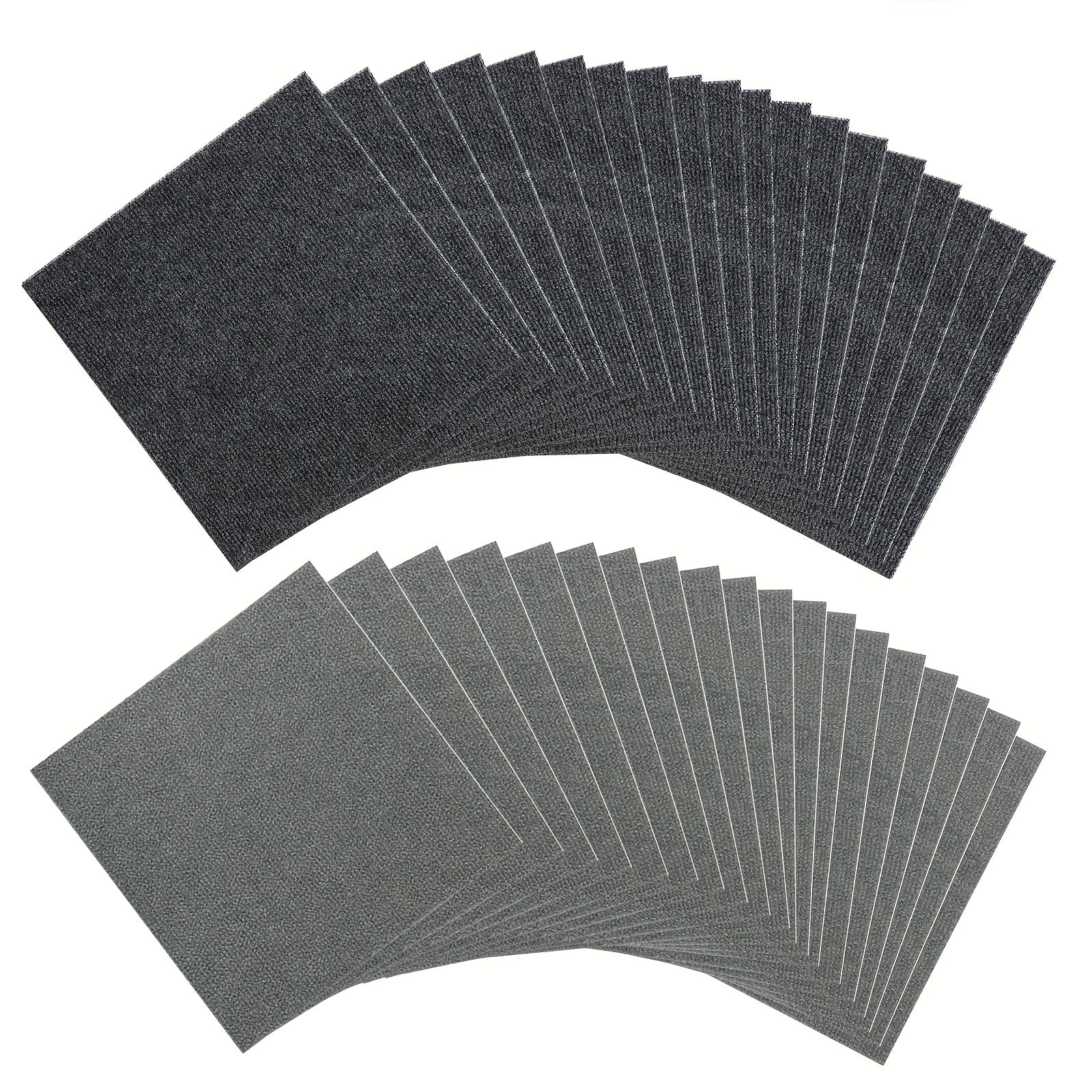 20pcs Commercial Carpet Floor Tiles 30x30cm Washable DIY Square Carpet Tile
