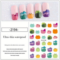 Cat Dog Nail Sticker Nail Art Decoration