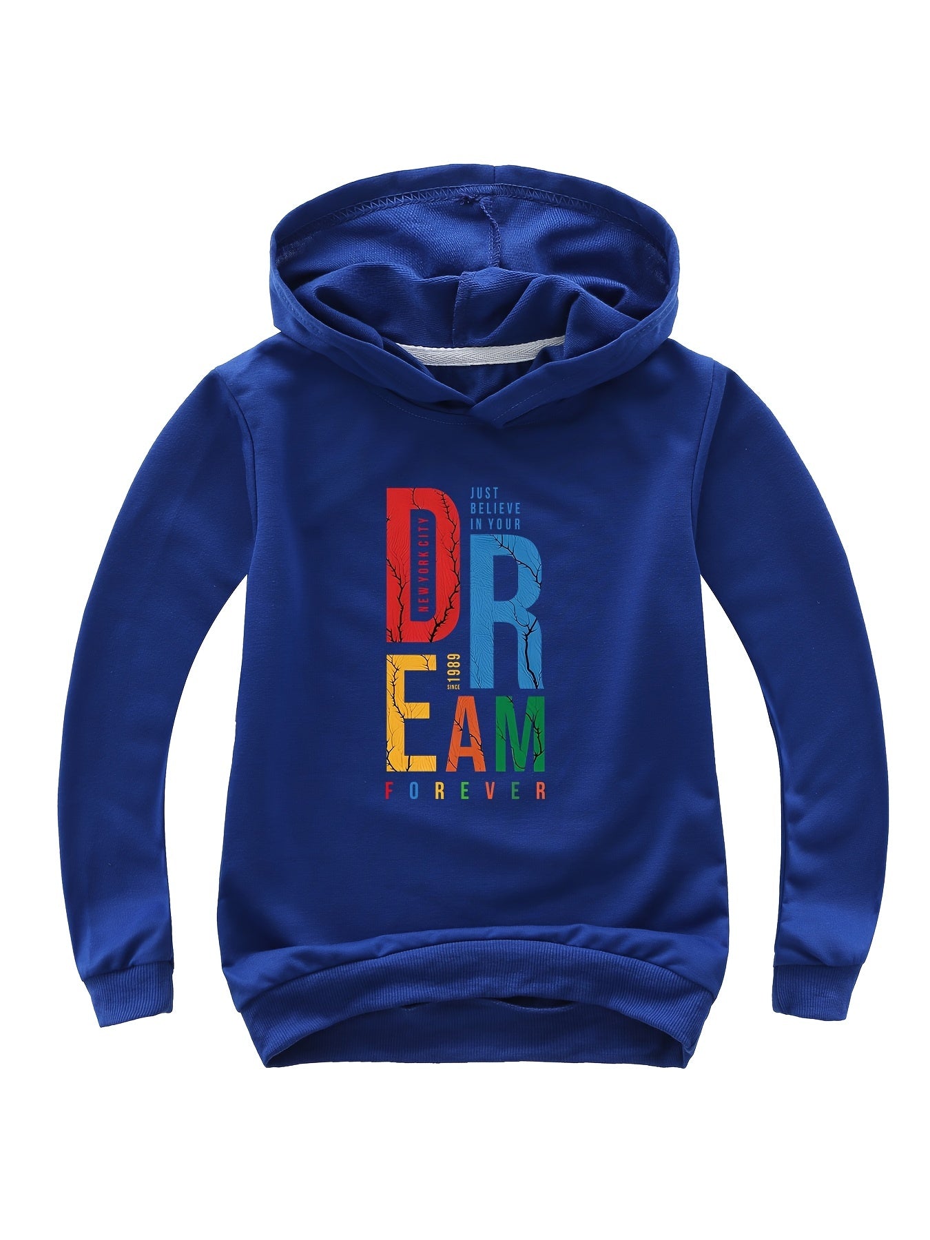 'Dream' Print Hoodie Boys Pullover Hooded Sweatshirt