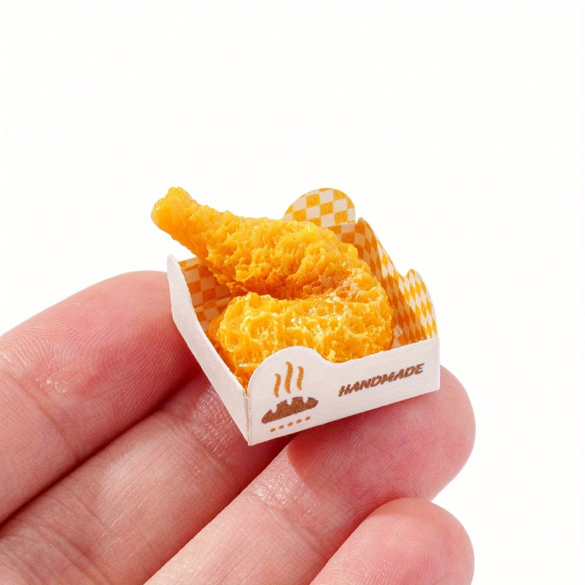 Mini Dollhouse Food Set - Fried Chicken Nuggets, Legs & Wings
