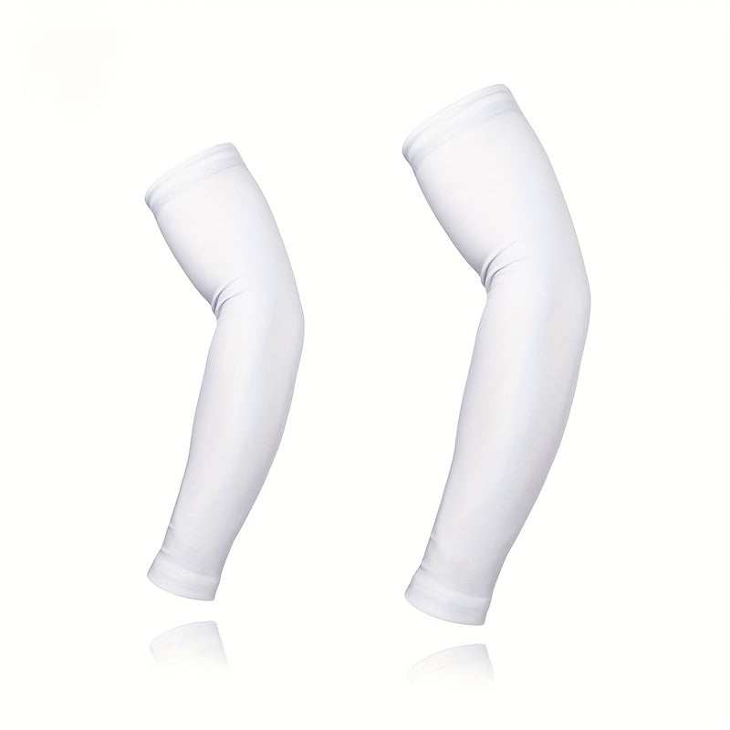Sunscreen Elastic Arm Sleeves UV Protection For Men and Women