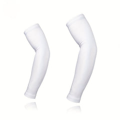 Sunscreen Elastic Arm Sleeves UV Protection For Men and Women