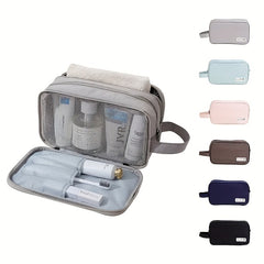 Portable Wet Dry Toiletry Bag Travel Cosmetics Storage Waterproof Makeup Bag