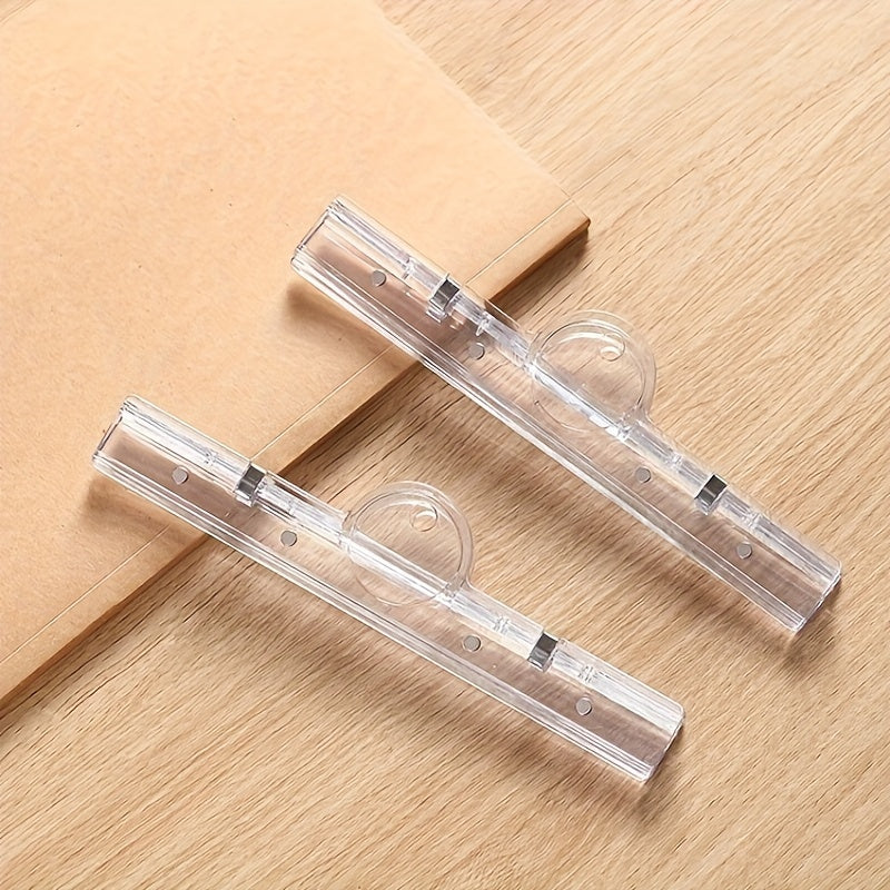 Acrylic Transparent Clip Folder